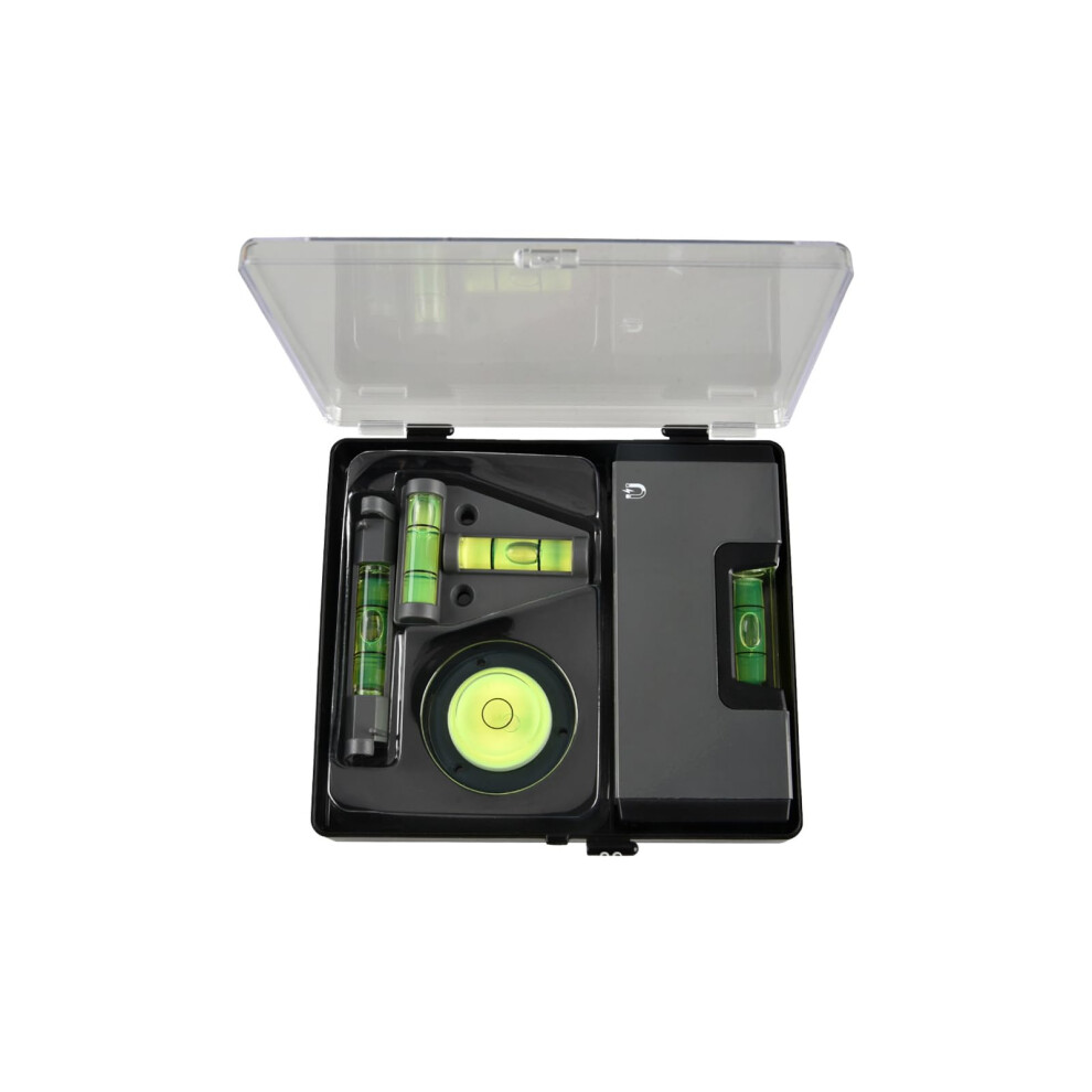 Magnetic Spirit Level Pocket Tool T-Type Grey Horizontal Vertical Bubble Level For Household Use 9084446802399