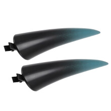 Spina per capelli a forma di corna 23 g - 10,9 x 2,6 cm / 4,3 x 1 in blu