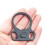 2pcs Strap Loop Double Ear Strap Buckle Ar15 Strap Buckle Buffer Strap Buckle Butterfly Strap Buckle Qd 2