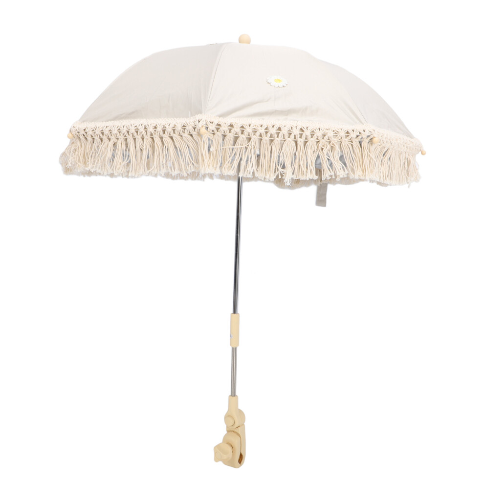 Baby Stroller Sunshade Umbrella UV Blocker, 63x50cm, Adjustable