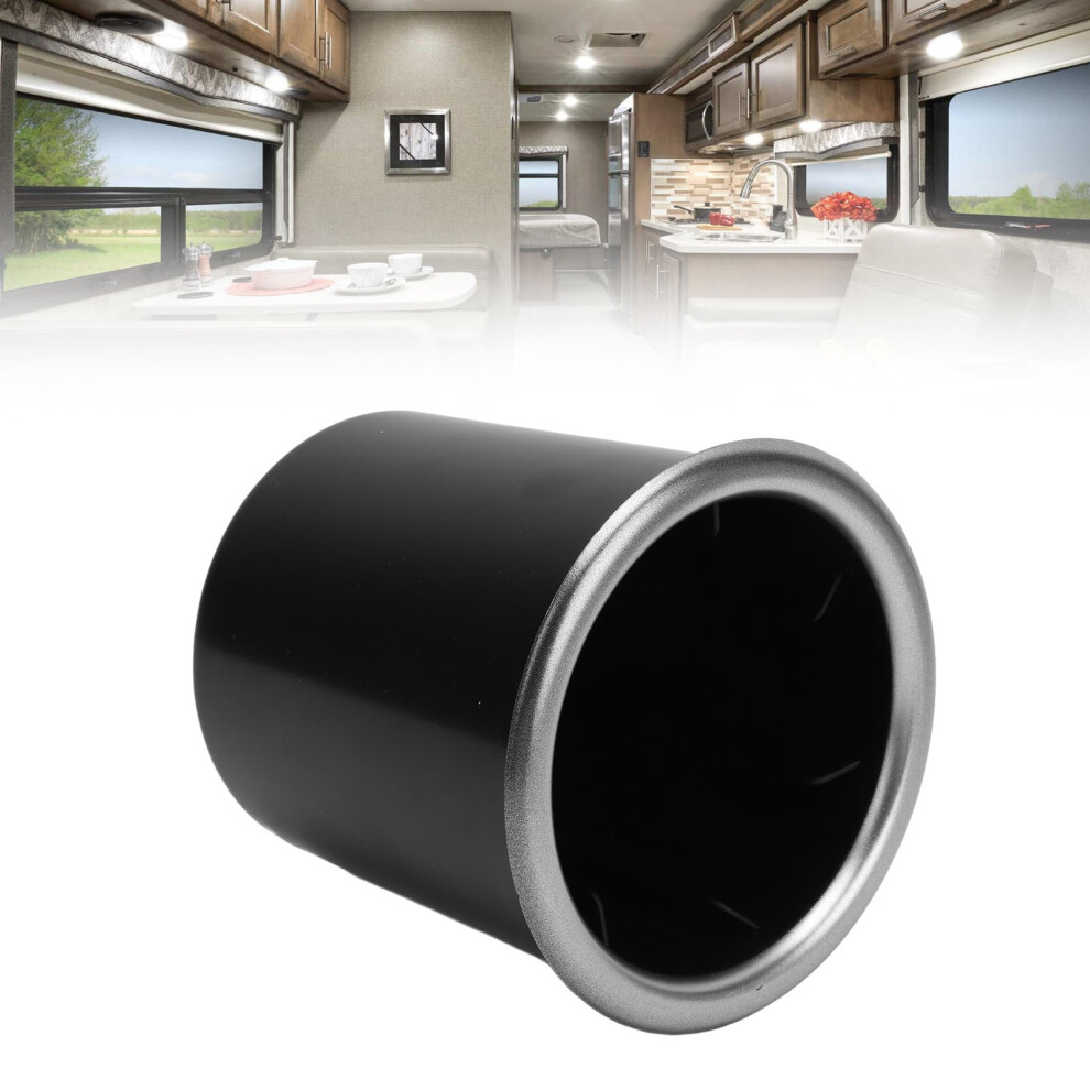 Versatile 85Mm Cup Holder With Cushioned Lining - Car Rv Boat Use 4341347937632