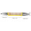 Cuscino da morso per cane - Taglia: M-L, Bordo giallo 2