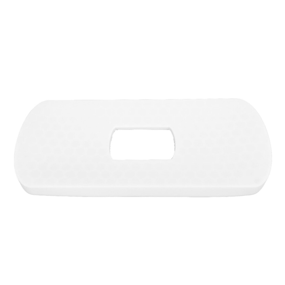 White Silicone Toilet Tank Shelf Universal Nonslip No Punch Bathroom Organizer