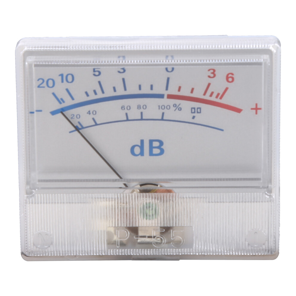 High Accuracy Db Amplifier Level Vu Meter Header With Light 7754000104598
