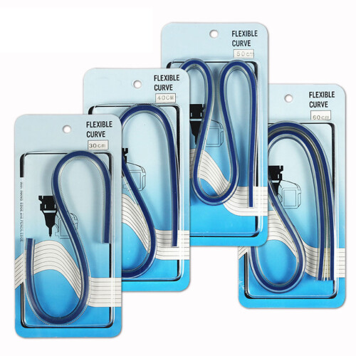 Easy to Read Flexible Curve Ruler for Engineering Drawing-30cm 1