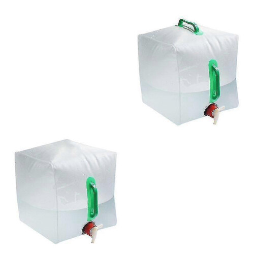 20l Outdoor Collapsible Water Storage Cube Foldable Water Portable Container Bag 1
