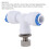 1/4" Hose RO Water Flow Adjust for Valve Regulator Waterflow 2