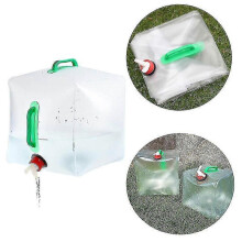 20l Outdoor Collapsible Water Storage Cube Foldable Water Portable Container Bag