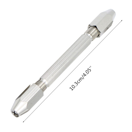 Mini Micro Manual Gimlet Double End Pin Vice Drill Hand Drilling 2