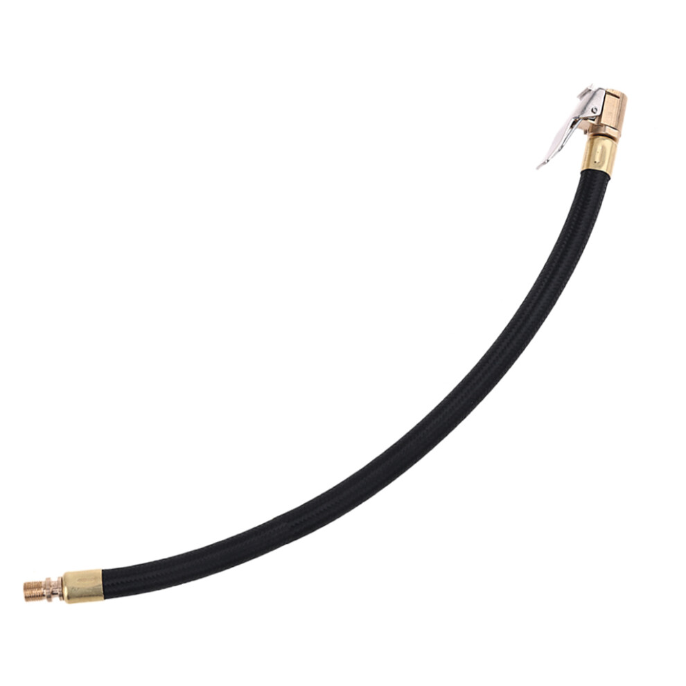 Tire Air Chuck With Rubber Hose & Tire-Valve Fine Thread-30Cm 7754000105854