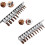 11Pcs T10-T60 3/8" 1/4" Star Torx Bit Socket Kit Chrome-  A 2