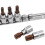 11Pcs T10-T60 3/8" 1/4" Star Torx Bit Socket Kit Chrome-  A 5