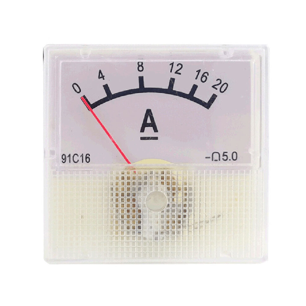 Ammeter Dc Analogue Current Meter Panel Mechanical Pointer Type 7754000105946