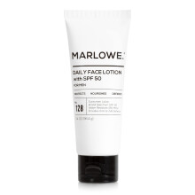 MARLOWE. No. 128 Men's Facial Lotion with Sunscreen SPF 50  3.4 oz  Oil-Free  Lightweight Daily Face Moisturizer for Men  Includes Natural Extracts to