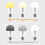 Smart LED Bulb 2700-6500K RGB Dimmable E26 800LM with Remote 7