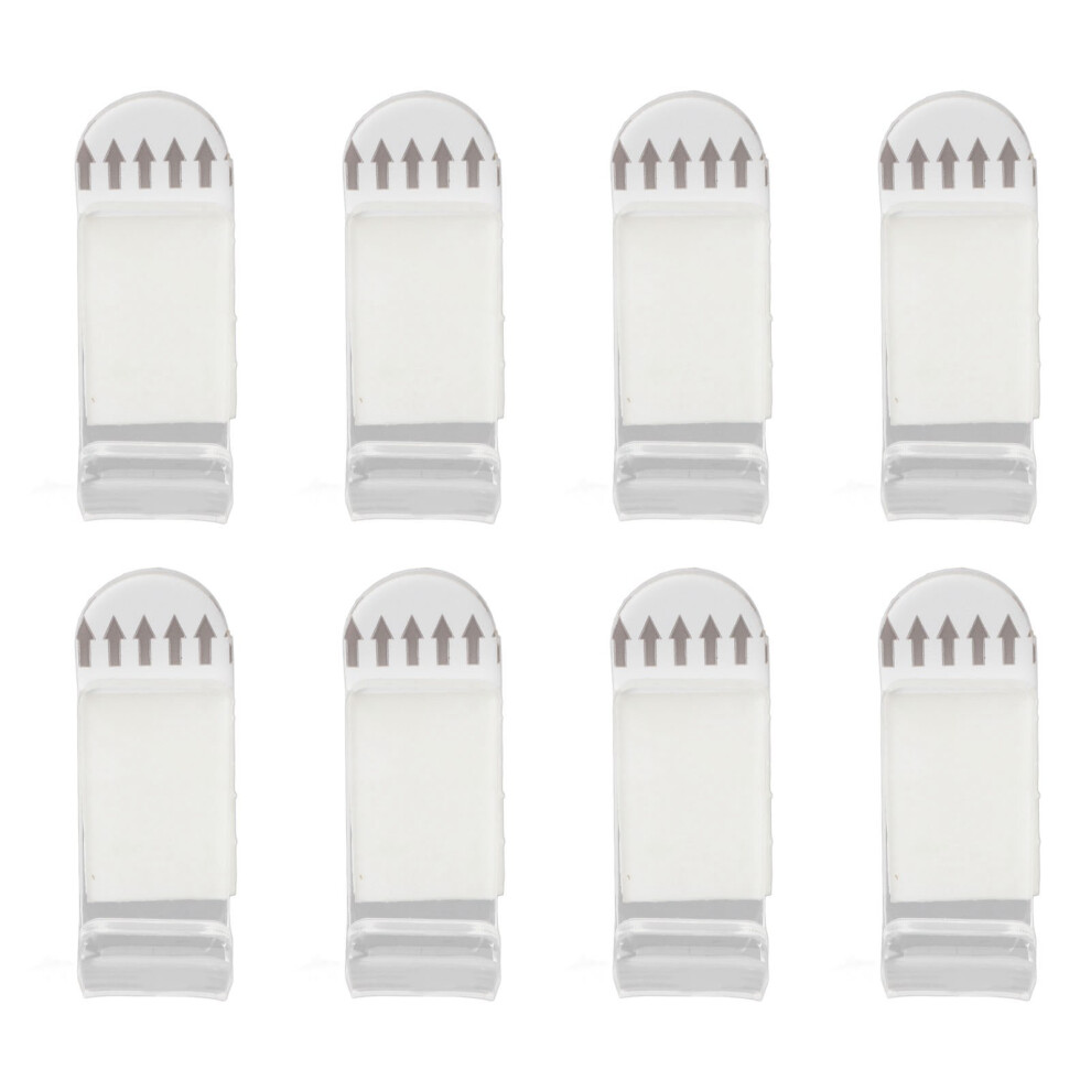 Acrylic Vinyl Record Wall Mount Shelf Set 30 Transparent Punch Free Floating 4271347941738