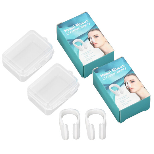 2PCS ABS Humanized Nasal Clip for Congestion Relief, Multifunctional 1