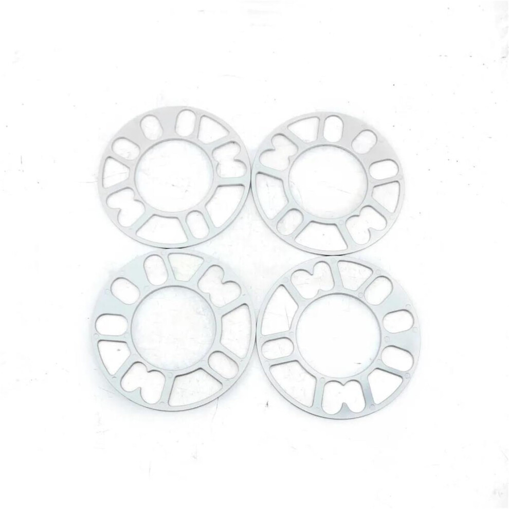 Car Wheel Spacers 10Mm Aluminum Shims Plate For 4 Lug 5 Lug Compatibility 4X100 4X114.3 5X105 5X108 5X112 5X115 5X114.3 5X120 6447073534720