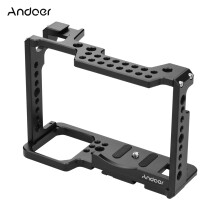 Vollrahmen-Aluminium-Kamera Cage für Panasonic S1H, 16,8x12,6x6,6 cm, Schwarz