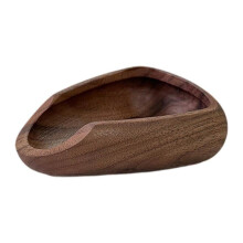 Wooden Coffee Bean Bowl Gift Weight Coffee Bean Container for Restaurant Bar