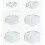 6 Pieces Buffet Riser Cube Display Nesting Risers for Buffet Birthday Party 9