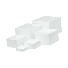 6 Pieces Buffet Riser Cube Display Nesting Risers for Buffet Birthday Party