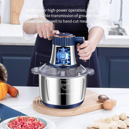 5L Electric Meat Grinder Mincer Mixer Blender Food Chopper Processor 1