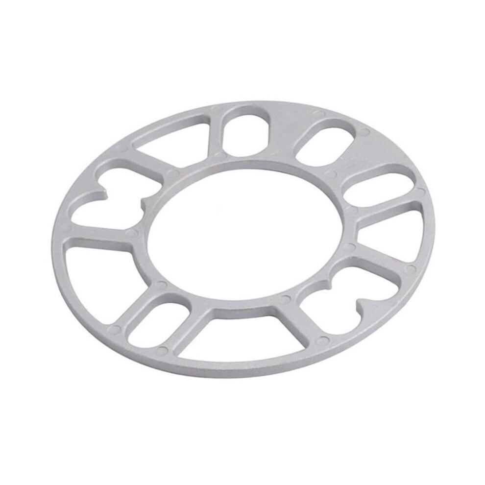 Wheel Spacers 4Pcs Aluminum Shims 5Mm Adapters For 4 Lug 5 Lug 4X100 5X120 Compatibility 6038364228482