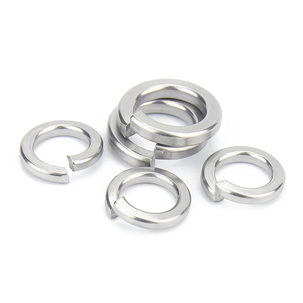 A2 Split Spring Lock Washer M12 - Elastic Locking Gasket For M1.6 M2 M2.5 M3 M4 M5 M6 M8 M10 M12 - 10Pcs Gb93 6447073535352