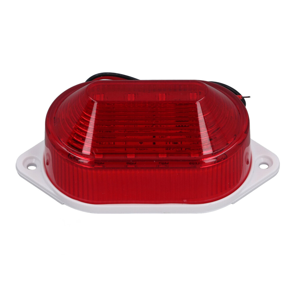 Dc12v Strobe Siren Alarm 108Db Waterproof Sound & Warning Light 9391347946405
