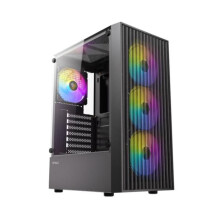 Case Mid-Tower ATX Antec AX27 RGB Elite Vetro Temperato con Ventole RGB