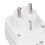 16 A 3680 W Steckdosenadapter mit 2 USB-Anschlüssen PC 12