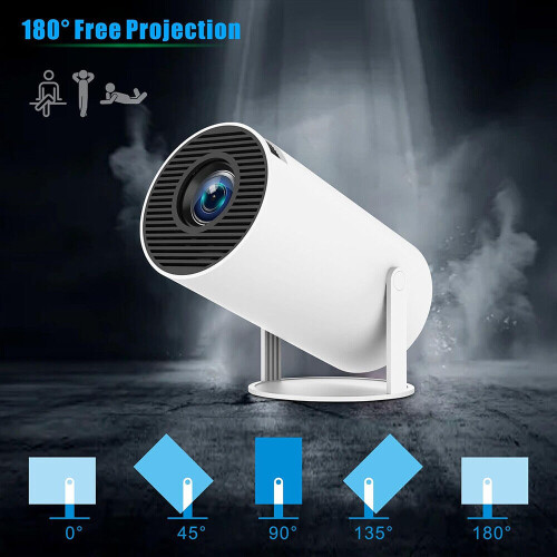 4K Projector Smart HD LED 5G WiFi Bluetooth HDMI USB Android Theater 2