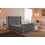 (Single, With Ottoman Storage, Grey) California Bedframe with Optional Ottoman Storage - Stylish & Practical 1