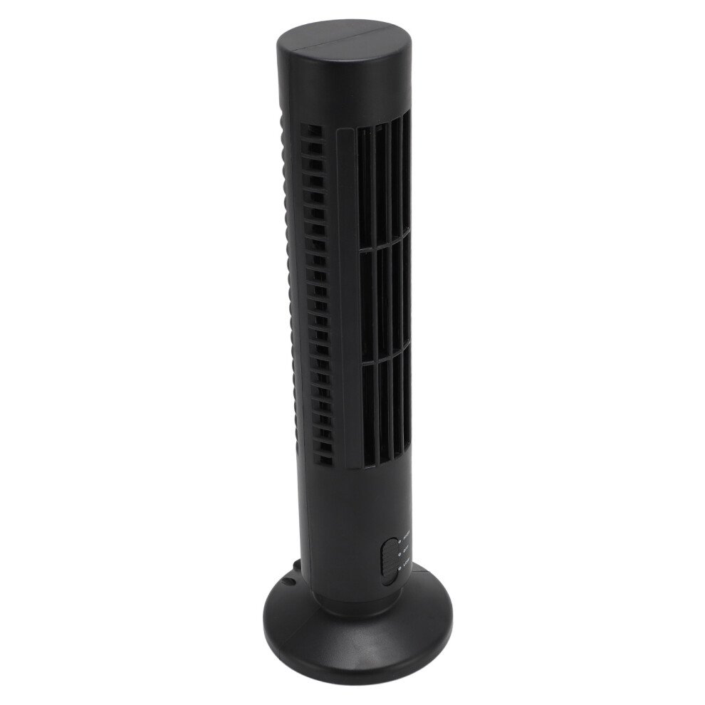 Cooling Tower Fan With Abs Material Usb Portable Bladeless Desk Fan 2 Speeds 4131347947751