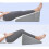 Bed Wedge Pillow Relax Foot Pillow Elevation for after Surgery Bed Sleeping 2