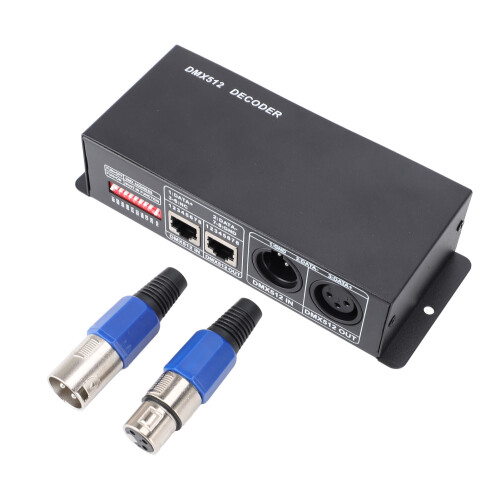 3-Kanal DMX512 RGB-LED-Decoder 12V-24V Eisen-Leiterplatten-Controller 1