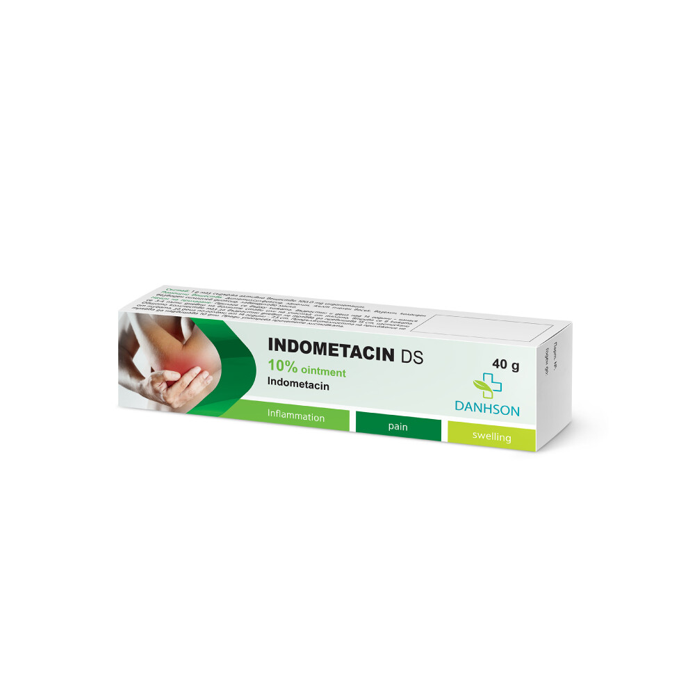Creamy Indomethacin Ds 10% Ointment 40 G Anti-Inflammation,Pain,Swelling