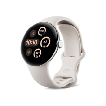 Google Pixel Watch 4 41mm Bluetooth/WiFi Polished Silver / Porcelain - Refurbished