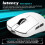 ATK VXE Dragonfly R1 Pro Max White Wireless USB Type-C 26000 DPI Gaming Mouse 4