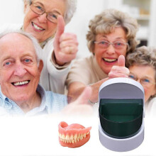 Sonic Cordless Denture Cleaner Premium Jewelry Coins Cleaning Machine