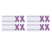 120pcs Anti Snoring X Shaped Tape for Kids & Adults - Travel Ready