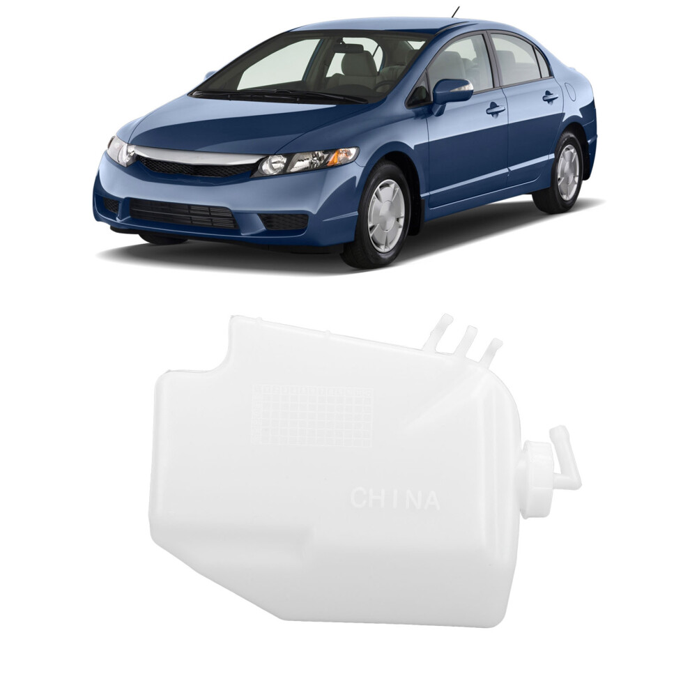 Radiator Coolant Reservoir Tank For Civic 2006-2011, Abs, 1.9L 7691347951617
