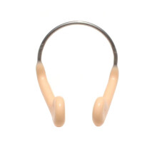 4pcs Reusable Swimming Nose Clips Comfortable Wire Design for Adults Fleshcolor Easy to Clean Nose Protector