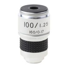 Compact Microscope Accessories Kit 4X 10X 40X 100X-100