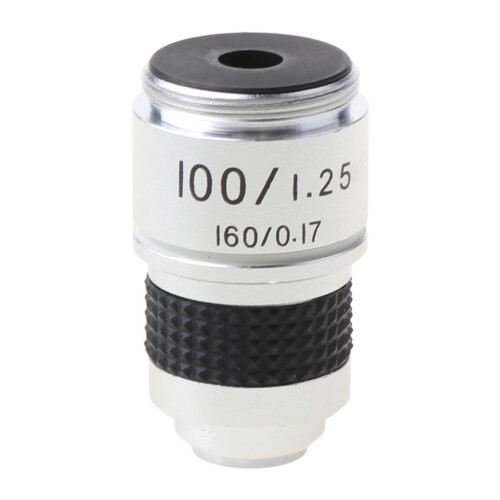 Compact Microscope Accessories Kit 4X 10X 40X 100X-100