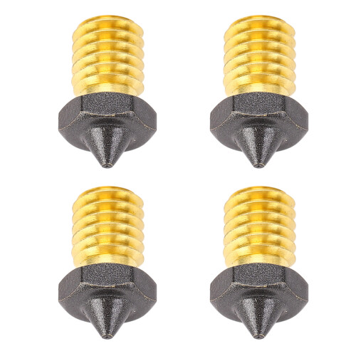 3D Printer Nozzle Set, 0.8mm PTFE Coated Brass, High Flow & Speed