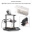 3D Printer Heatsink for Ender-3 S1: Lightweight Scratch-Resistant 4