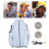 Adjustable UV Proof Air Conditioned Work Vest 3XL Polyester Unisex 1