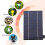 4.2W 18V Portable Efficient Polycrystalline 11